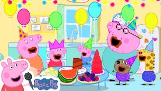 Happy Birthday to You Song with Peppa Pig | Peppa Pig Official Family Kids Cartoon