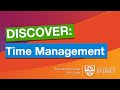 Discover: Time Management (with the Learning Centre)