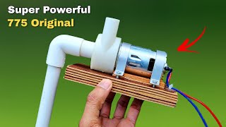 How To Make Powerful Water Pump 12V Using 775 Motor | DIY Water Pump | By - Creative Shivaji