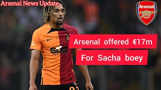 ARSENAL OFFERED €17 MILLION FOR SACHA BOEY