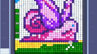 Pixel Flow Level 561. Walkthrough Gameplay