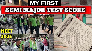 MY FIRST SEMI MAJOR TEST SCORE IN ALLEN KOTA 🤔 | STUDY VLOG | NEET 2025 ASPIRANT TEST | BOARD EXAM