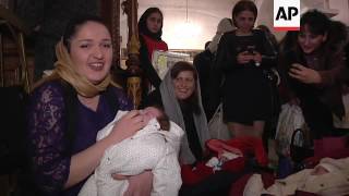 600 babies baptised in Georgia cathedral