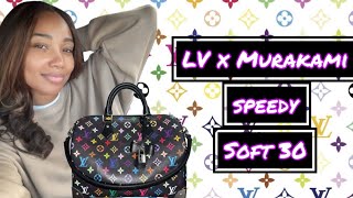 LV x Murakami Speedy Soft 30 | What Fits | First Impressions