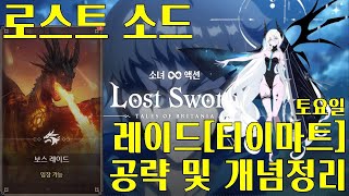 [ Lost Sword ][로스트 소드] 토요일 레이드 티이마트 최강 조합으로 극딜넣자#방치형 #게임 #로스트소드 #모바일게임 #genshinimpact