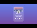 Glass Morphism Profile Card in 12 Minutes 🎨 | ASMR Web Dev for Beginners