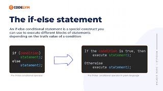 Java if...else Statement | CodeGym University Course