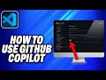 How To Use Github Copilot With Visual Studio Code - Easy Fix