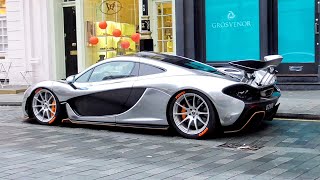 LIQUID SILVER $2 Million MCLAREN P1 in Central London!