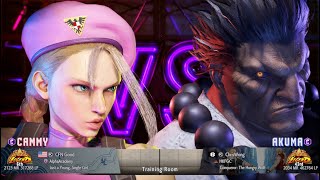 CAMMY ⚡️ PUNK VS CHRISWONG ⚡️ AKUMA | STREET FIGHTER 6