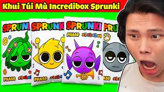 KHUI TÚI MÙ INCREDIBOX SPRUNKI TỰ LÀM SIÊU ĐẸP✂️🌈💟JAYGRAY MỞ RA BLIND BAG SECRET 0.1% SIÊU HIẾM