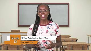 Office Administration - Grade 10: Meetings