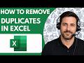 How to Remove Duplicates in Excel Full Guide 2026