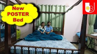 Installation of new Poster Bed at Home IES Naveen and CA Ritu