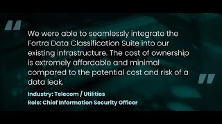 Why Customers Trust Fortra Data Classification