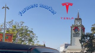 Driving with Tesla FSD: A Journey to LA Farmers Market! #teslafsd