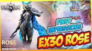 EX30 New Assassin Hero Rose: First Impressions \u0026 Gameplay Insights | Eternal Evolution