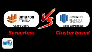 Redshift Spectrum vs Amazon Athena #aws #awstutorial #cloud