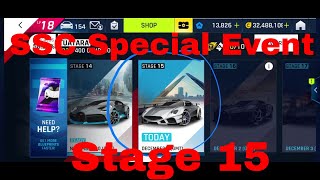 Asphalt 9 - SCC Tuatara Stage 15 -  Mazzanti Evantra Millecavali