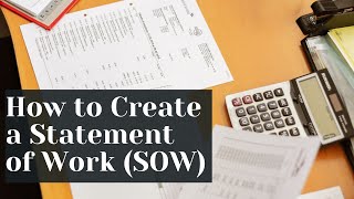 How to Create a Statement of Work (SOW) for IT Projects