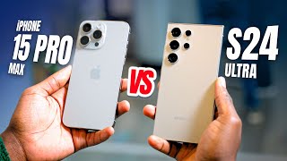 DON'T WASTE YOUR MONEY! - Galaxy S24 Ultra Vs iPhone 15 Pro Max