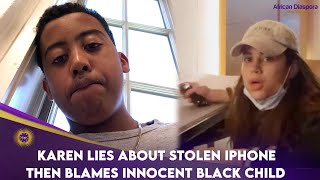 Karen Lies About Stolen iPhone Then Blames Innocent Black Child