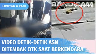 Detik-detik ASN Dishub Kota Makassar Tewas Ditembak OTK Saat Mengendarai Motornya | Liputan 6