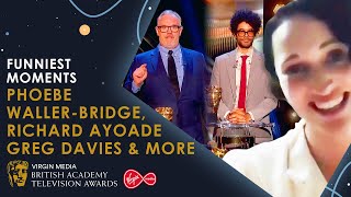 Funniest Moments with Phoebe Waller-Bridge, Greg Davies, Richard Ayoade | BAFTA TV Awards 2020