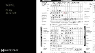 OCR: Form Digitization