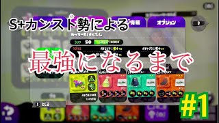 【スプラトゥーン2】今作カンスト勢による最強プレイヤー目指して！#1【S+99】【S+50】