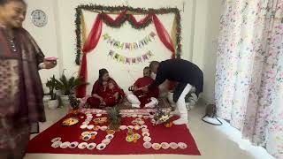 Rishit & Rishant’s rice weaning ceremony 18/12/2024 #annaprashanceremony #tradational #twinbabyvideo