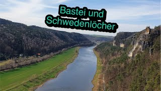 Die Bastei - wandern in der Sächsischen Schweiz von Rathen zur Basteibrücke und den Schwedenlöchern