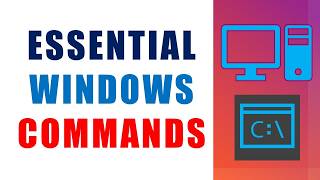 Windows cmd commands | Basic Windows commands you should know