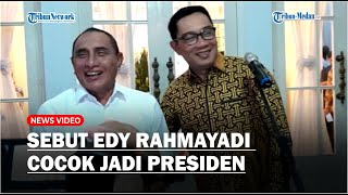 Ridwan Kamil Sebut Edy Rahmayadi Cocok Jadi Presiden, Gubernur Jabar: Sudah Putih-putih, Ada Kerutan