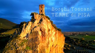 Le tante MERAVIGLIE nelle Terre di Pisa - Borghi Toscani  Video 4k FlyDrone DJI