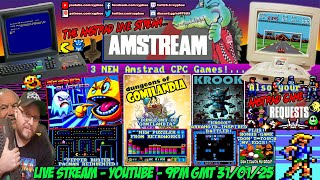 [AMSTRAD CPC]⚡️AMSTREAM 🕹️3 New Amstrad Games! \