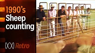 The sport of sheep counting in Australia (1992) | Landline | Retrofocus | ABC Australia