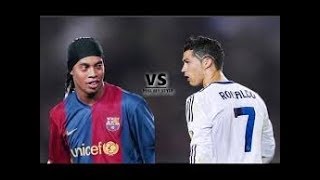 Ronaldinho VS Cristiano Ronaldo ● Crazy Skills  Football