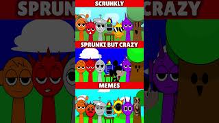 Incredibox Sprunki Scrunkly VS Sprunki But Crazy VS Memes *MIX VERSION*