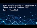 SAP COPA configuration Part 1   - Creation of Value field