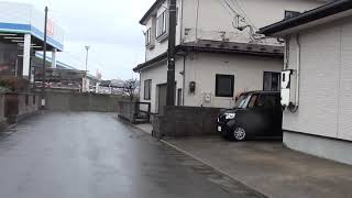 秋田県由利本荘市赤沼下の風景