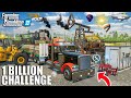 Building A NEW OIL RIG and PUMPING OIL| 1 BILLION Challenge | Farming Simulator 22