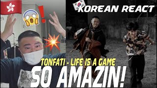 Korean Hiphop Junkie react to 光頭幫TomFatKi - LIFE IS A GAME (CHN/ENG SUB)