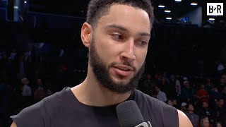 Ben Simmons Talks First Game Back Since November After Nets Win vs. Jazz