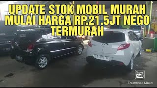 ADA TOYOTA AGYA G 2018 KM RENDAH, MAZDA2 AT TH.2012, SUZUKI AMINITY MULAI HARGA RP.21.5JT NEGOTIK