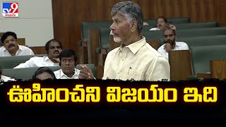 ఊహించని విజయం ఇది : CM Chandrababu - TV9