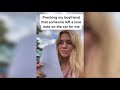 PRANKING my boyfriend that someone left a LOVE NOTE on the car for me | Liana Jade #shorts