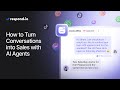 How to Turn Conversations into Sales with AI Agents for WhatsApp, Instagram, TikTok, Messenger, etc.