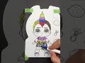 magic colors art glitter drawing easydrawing painting shorts shortvideo