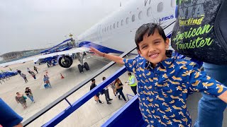 Kunali Ki First Flight 😍 Maza Aagya